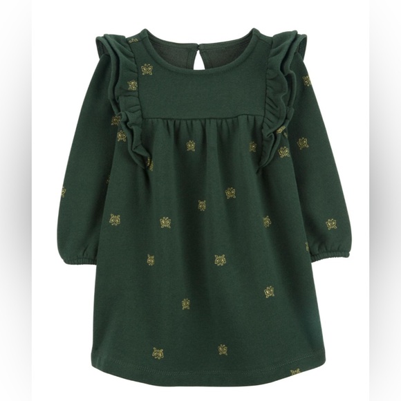 Baby Butterfly Fleece Dress SIZE 24 MONTHS - Picture 1 of 17